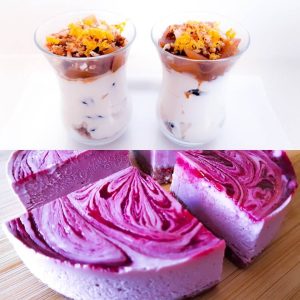 קינוחי גבינה טבעוניים לשבועות סדנת זום