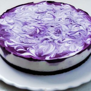 סדנת זום עוגת גבינה אוכמניות כחולות טבעונית Rawfood